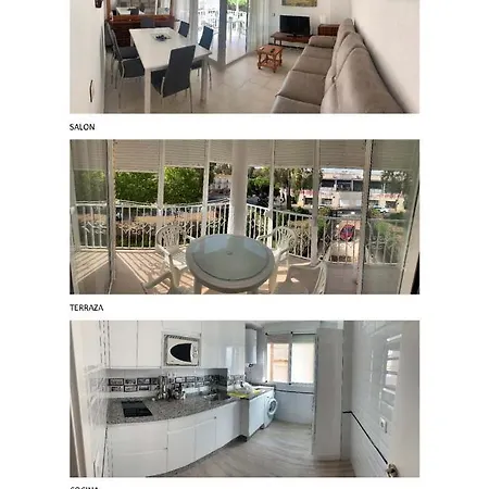 Urb Vosa. Piso Amueblado. Wifi. Aa. 3 Dormitorios. Con Plaza De Garaje Isla Cristina